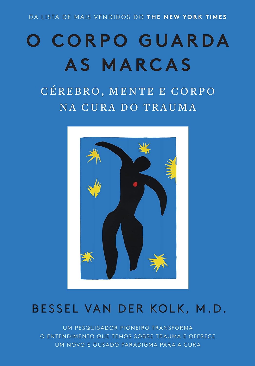 Capa do livro O Corpo Guarda as Marcas, de Bessel van der Kolk
